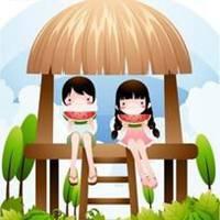 吃瓜卡通头像情侣头像,卡通吃瓜情侣头像背后的浪漫故事